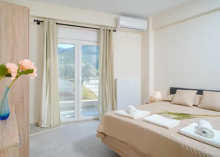 Syka Thassos - First Floor アパート *