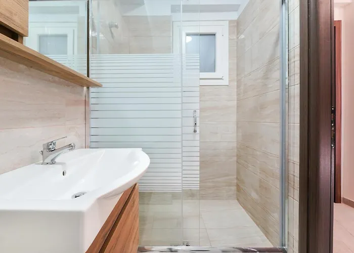 Syka Thassos - First Floor アパート Skala Rachoni (Thasos)